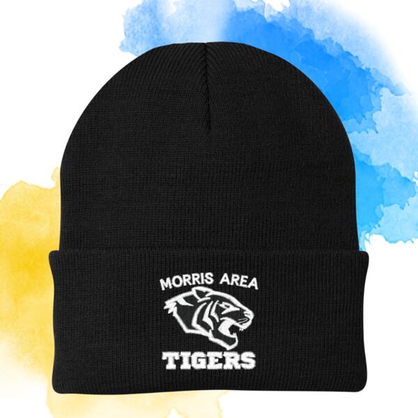 Tiger Black Knit Cap Thumbnail
