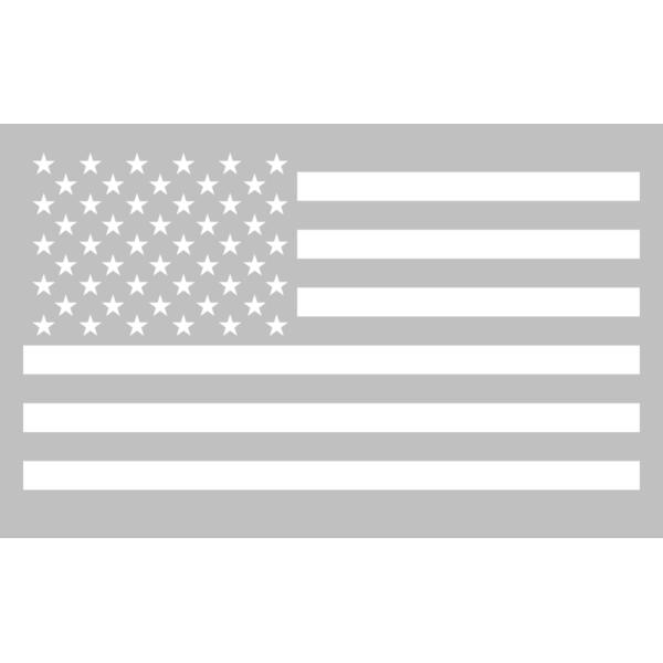 Black and white USA Flag Thumbnail